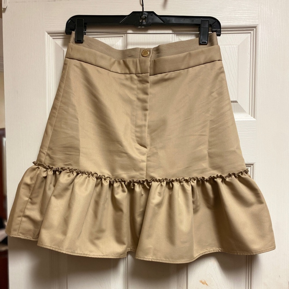 Sandro- Short skirt with ruffles